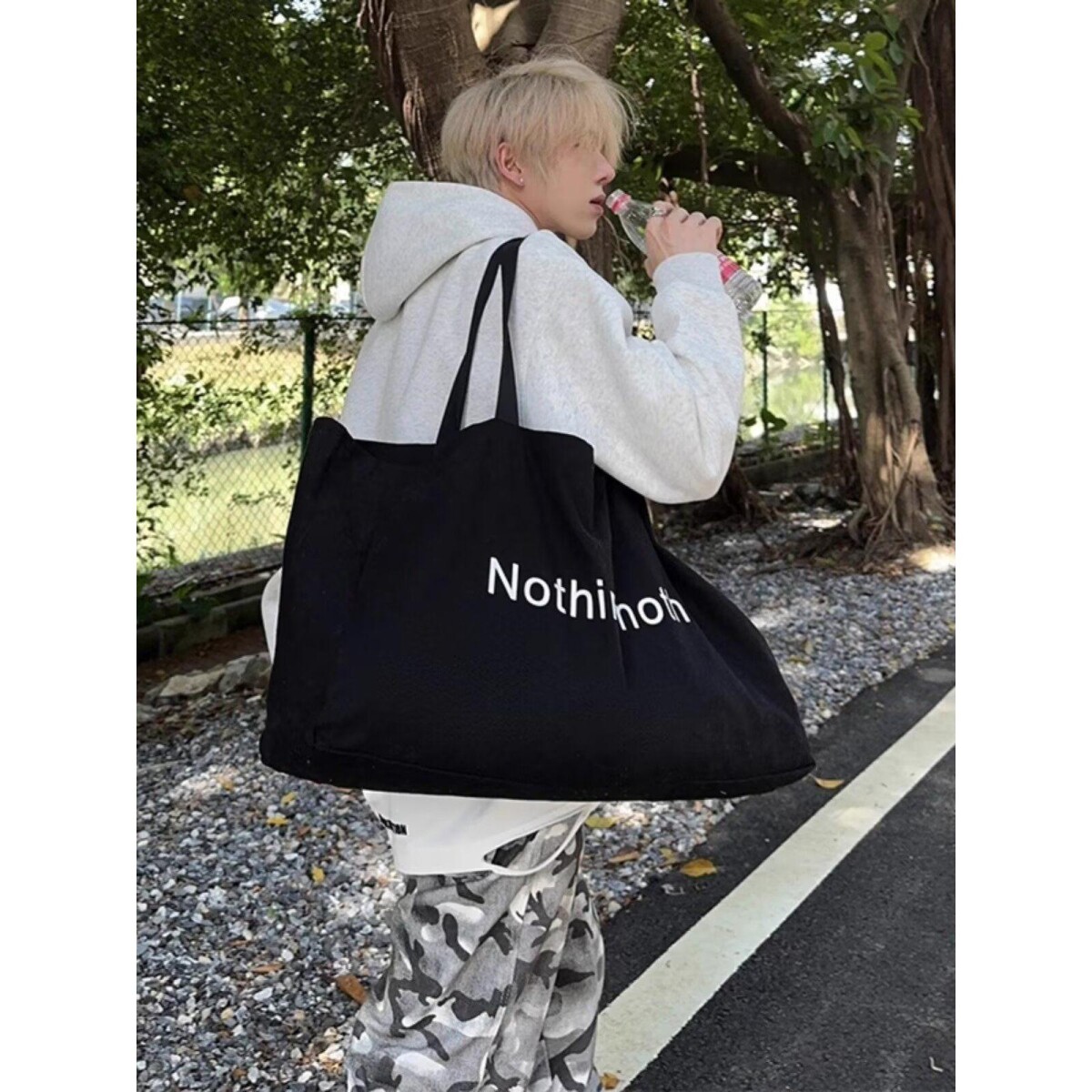 1506/Q42300/P47卫衣男连帽春秋季港风宽松潮牌字母印花百搭外套,女装短外套,星座1506