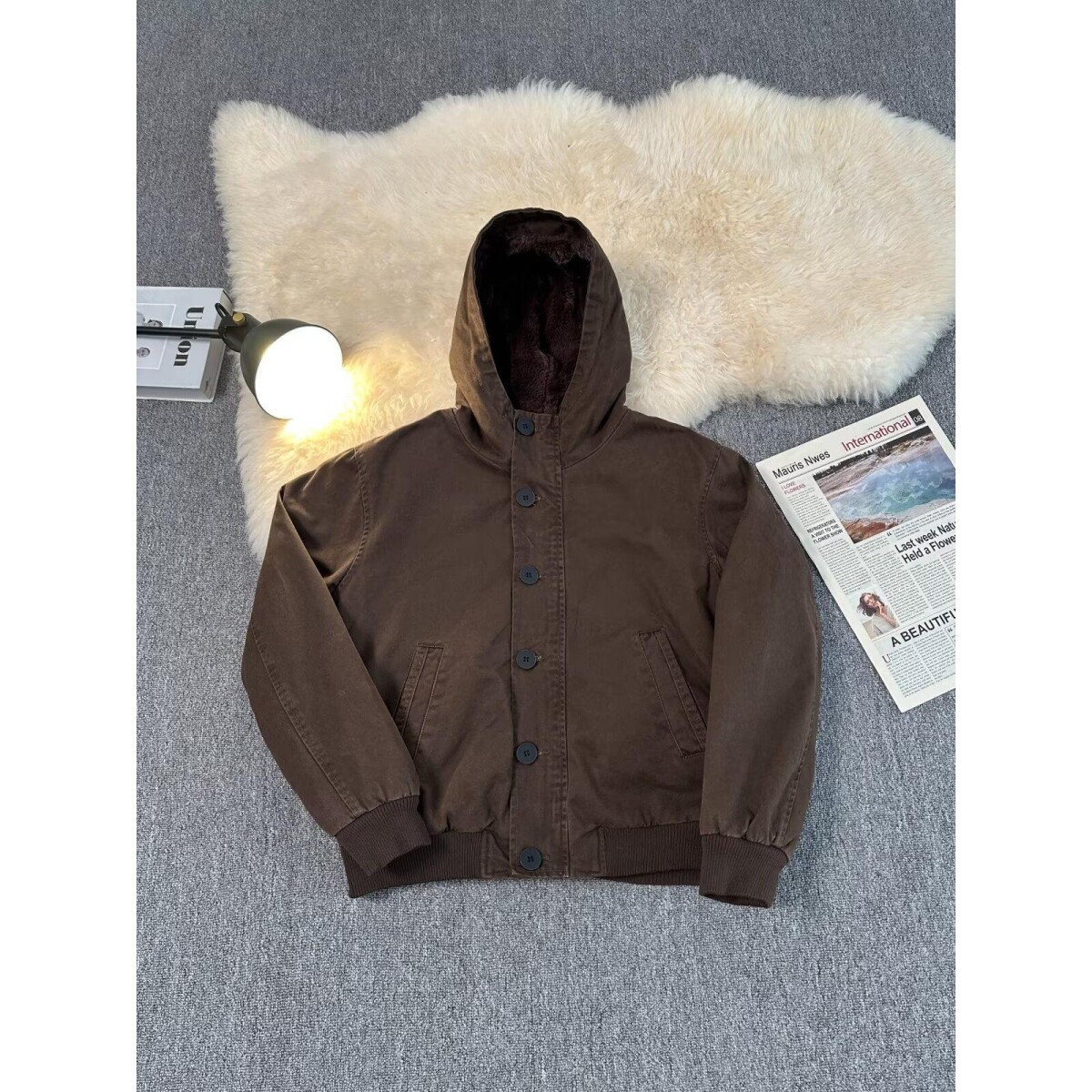 1506/JW3151/P182新款冬季棉服棉衣男生加厚保暖面包服外套2图片