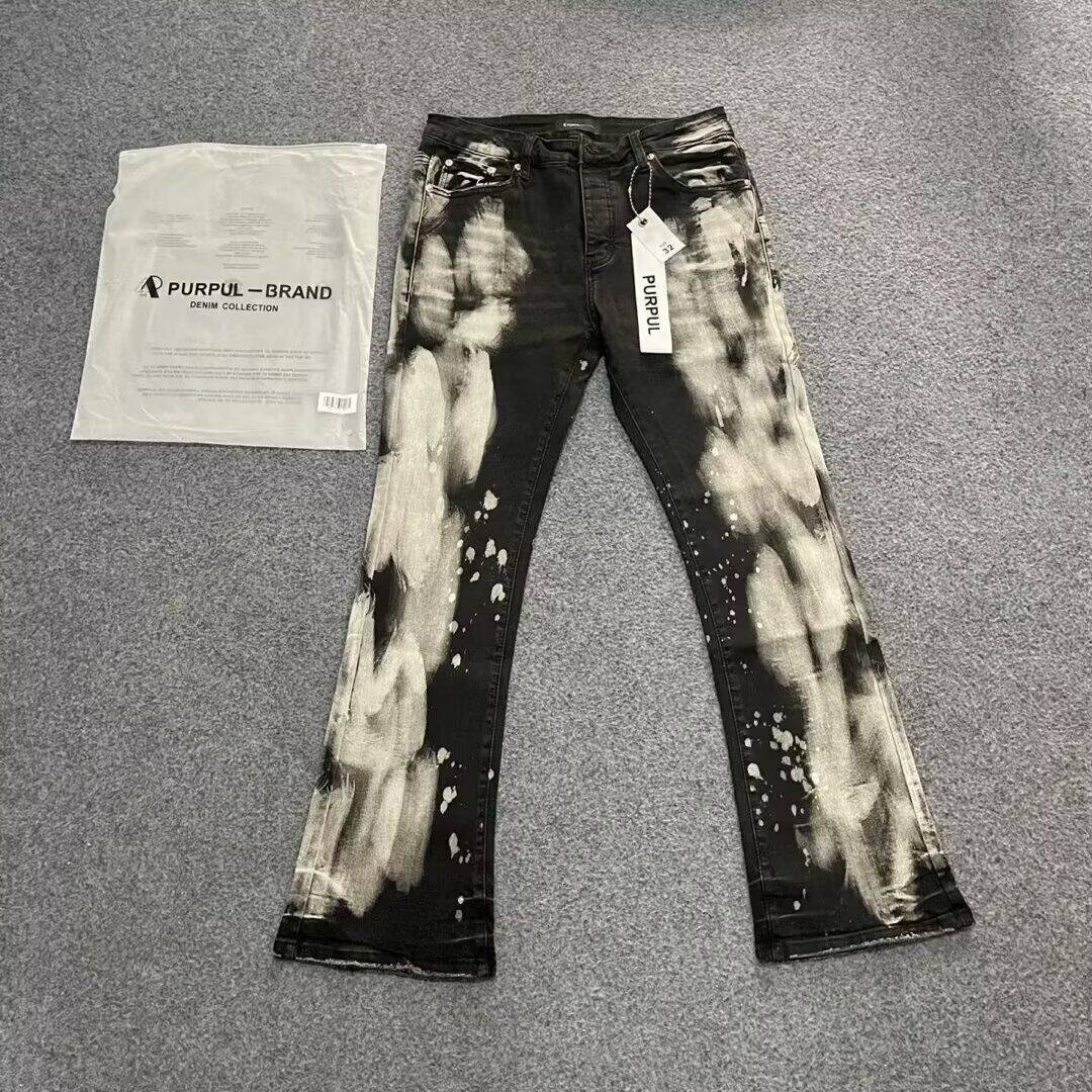 1506/QA110/P50港风潮男新款牛仔裤嘻哈ins潮高街潮流痞帅长裤图片