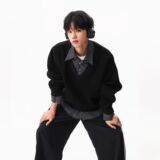1506/Q13200/P48春秋美式潮牌假两件衬衫领卫衣男女重磅上衣2，男装衬衫，星座1506