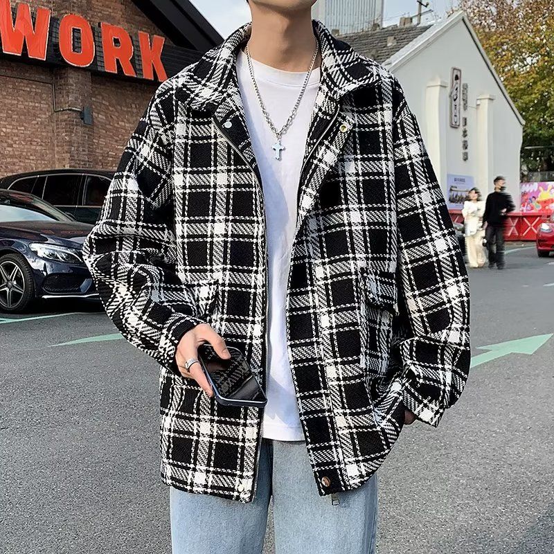 1506/Q77400/P49秋外套男高街潮牌原宿风韩版潮流宽松夹克,男装夹克,星座1506