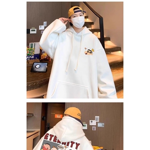 1506/QHL1420/P39美式连帽卫衣男款重磅大码潮牌衣服1图片