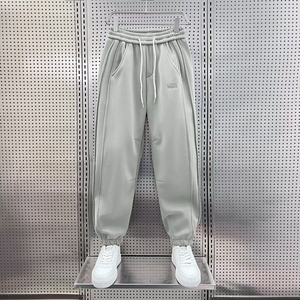 1506/QG1990/P48百搭休闲裤男宽松直筒休闲裤男束脚裤子潮男裤图片
