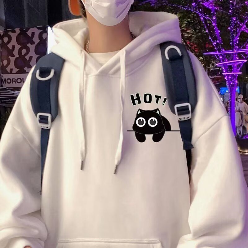 1506/QE120/P41卫衣男连帽春秋季港风宽松潮牌字母印花百搭外套2,女装短外套,星座1506