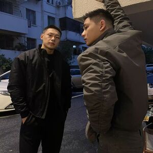 1506/QY66290/P66秋痞帅外套男ins高街潮牌原宿风潮流宽松夹克图片