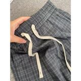 1506/QK1050/P36宽松休闲裤男百搭裤子薄款坠感阔腿拖地长裤，男装休闲裤，星座1506