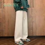 1506/QTY01羊羔绒/P39冬季裤子加绒华夫格男士潮牌休闲运动长裤1，女装休闲裤，星座1506