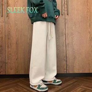 1506/QTY01羊羔绒/P39冬季裤子加绒华夫格男士潮牌休闲运动长裤1图片