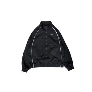 1506/QJ1010/P58刺绣立领外套男女bf潮牌秋冬宽松运动棒球服夹克图片