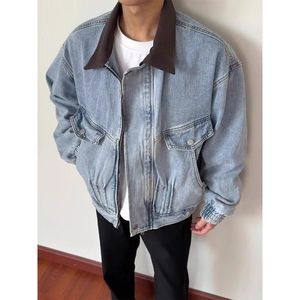 1506/QR-25750/P85春秋痞帅外套男高街潮牌港风韩版潮流宽松夹克，男装夹克，星座1506
