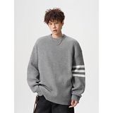 1506/QR-M4650/P53圆领毛衣针织衫男潮牌帅气秋冬季打底衫，男装T恤，星座1506