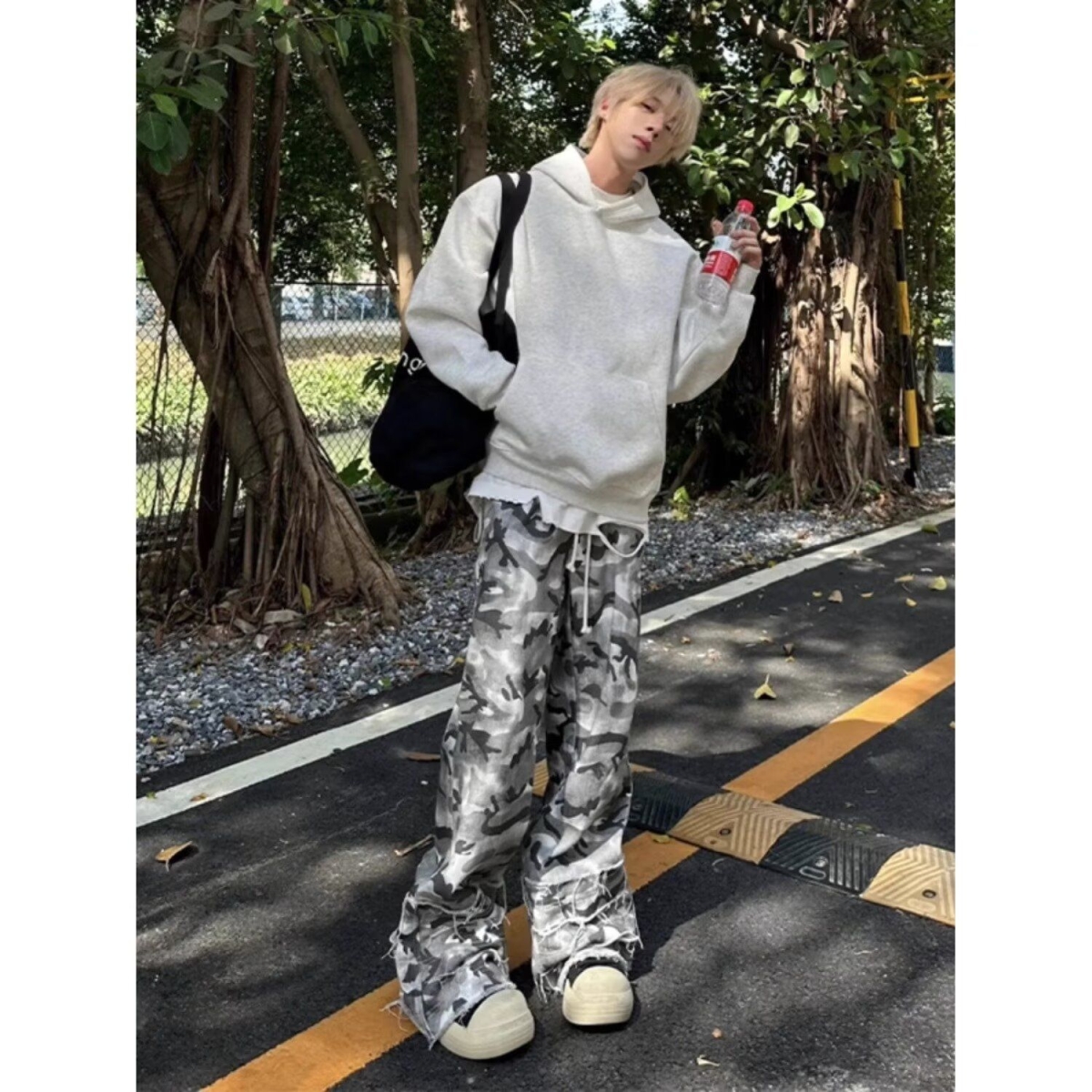 1506/Q42300/P47卫衣男连帽春秋季港风宽松潮牌字母印花百搭外套,女装短外套,星座1506