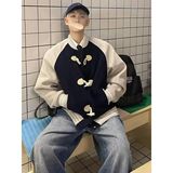 1506/QR-J2030/P69春秋痞帅外套男高街潮牌港风韩版潮流宽松夹克，男装夹克，星座1506