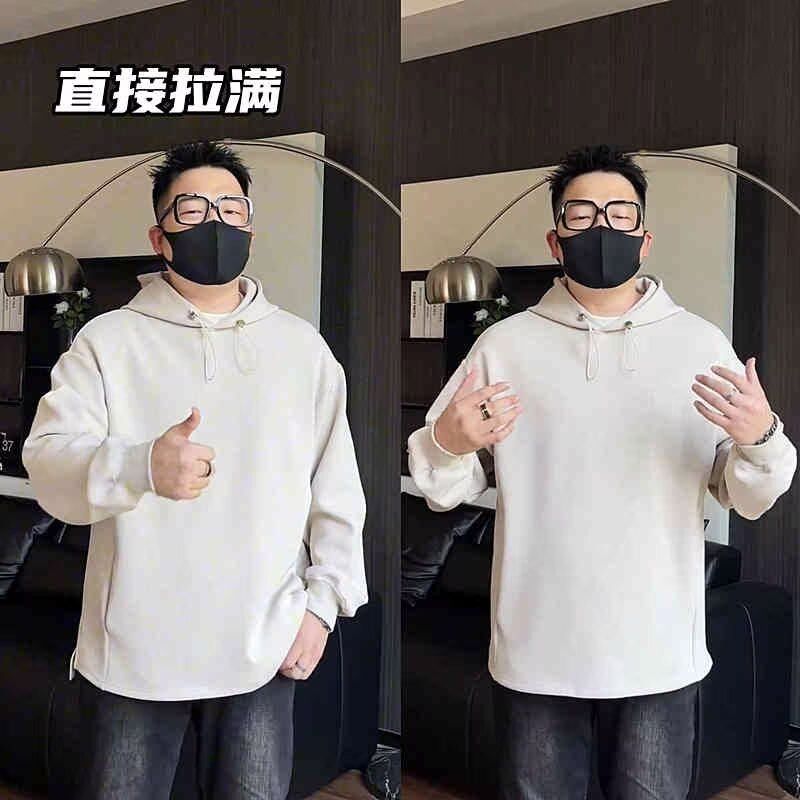 1506/QT4160/P44套头连帽卫衣男秋季宽松大码日系运动衫纯色2,男装卫衣,星座1506