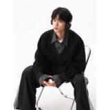 1506/Q13200/P48春秋美式潮牌假两件衬衫领卫衣男女重磅上衣2，男装衬衫，星座1506
