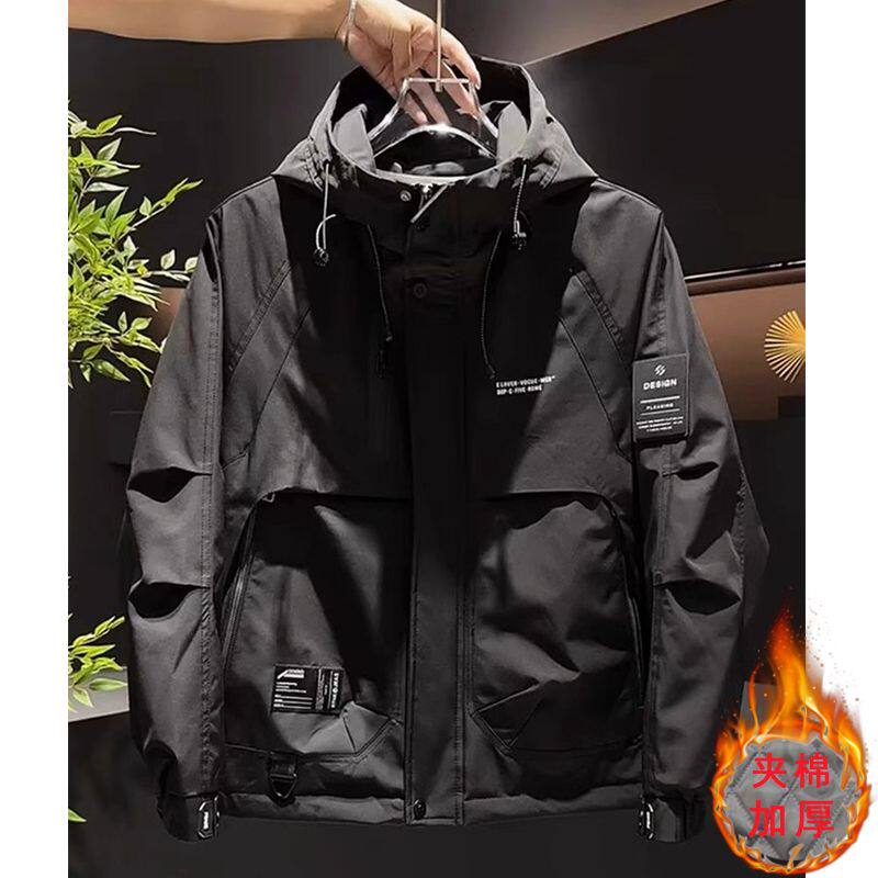 1506/J766121/P79防寒棉服男款秋冬季保暖百搭连帽二棉夹克外套3,男装夹克,星座1506