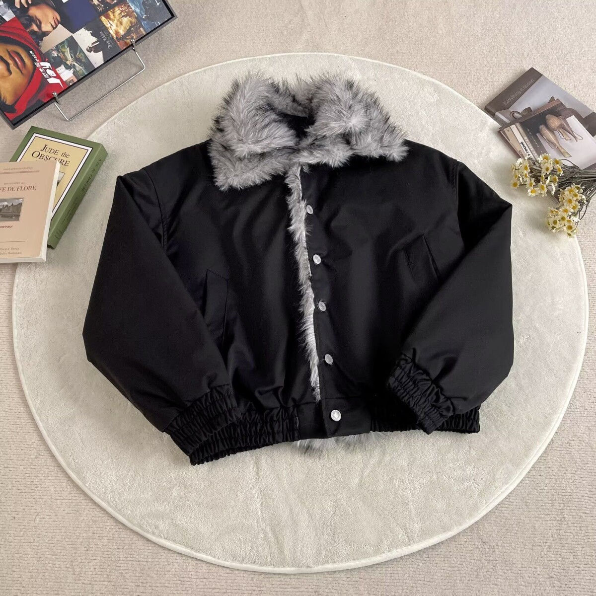 1506/JW3181/P112羊羔绒新款加厚加绒连帽棉衣冬装情侣棉服外套1,男装棉衣,星座1506