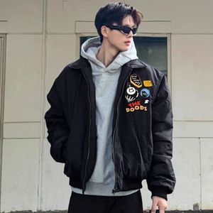 1506/QA090/P71高街徽章字母刺绣棒球服秋季男女夹克外套1图片