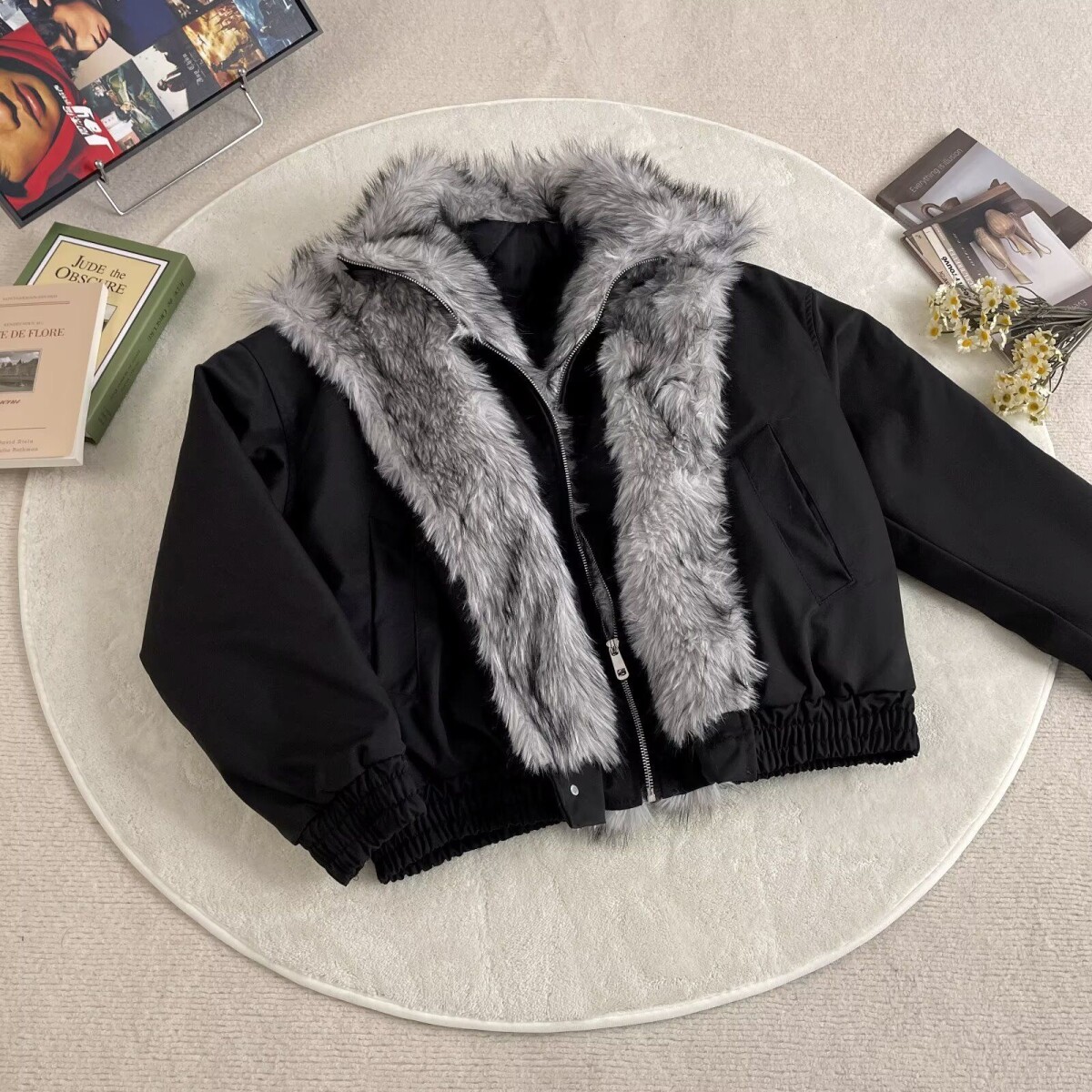 1506/JW3181/P112羊羔绒新款加厚加绒连帽棉衣冬装情侣棉服外套1,男装棉衣,星座1506