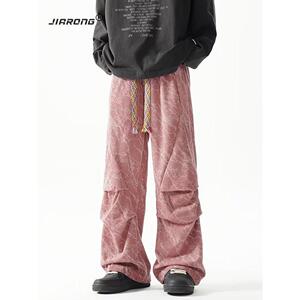 1506/Q19330/P31新款宽松休闲裤男韩版潮流百搭裤子2图片