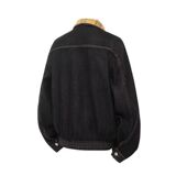 1506/Q25700/P70情侣美式拼接格子假两件夹克外套翻领开衫，男装夹克，星座1506