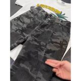 1506/QA0870/P47迷彩宽松直筒牛仔裤男高腰显瘦时尚工装阔腿裤，男装牛仔裤，星座1506