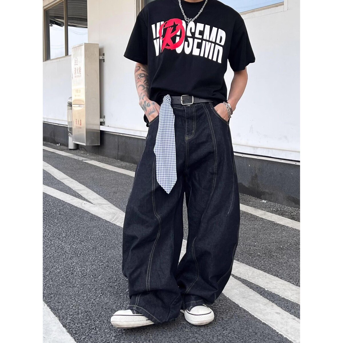 1506/QG1060/P50潮男新款牛仔裤嘻哈ins潮高街潮流痞帅长裤,男装牛仔裤,星座1506
