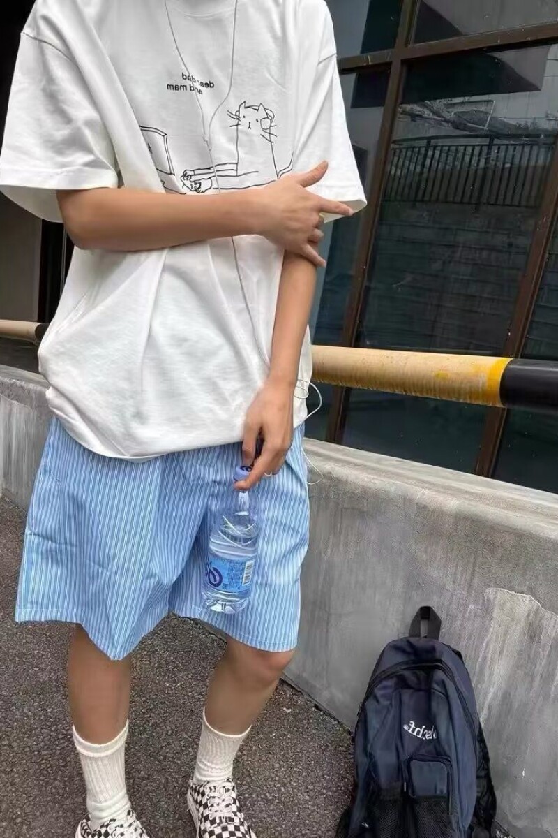 1506/QD11030/P28加大五分袖男t恤夏季薄款宽松大码胖子短袖,男装T恤,星座1506