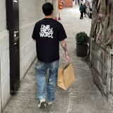 1506/Q10340/P39索罗娜螺纹领口潮牌字母刺绣高品质短袖T恤，男装T恤，星座1506