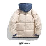 1506/Q2130/P75冬季加绒加厚面包服棉衣外套男时尚气质原宿简约1，男装棉衣，星座1506