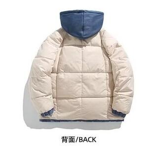 1506/Q2130/P75冬季加绒加厚面包服棉衣外套男时尚气质原宿简约1图片