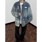 1506/QR-25820/P81春秋痞帅外套男高街潮牌港风韩版潮流宽松夹克，男装夹克，星座1506