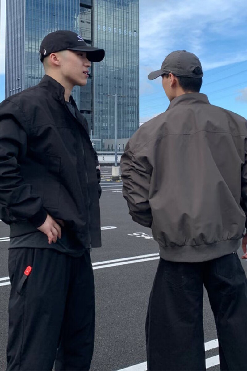 美式硬汉立领飞行夹克男秋季春秋三防户外运动冲锋衣痞帅工装外套,男装夹克,星座1506