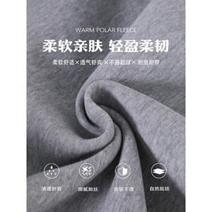 1506/Q82890/P52宽松慵懒连帽卫衣开衫女秋冬季灰色拉链外套2025图片