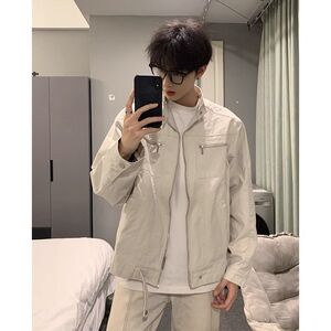1506/QPX960020/P64原版质量米白色男士夹克2025年图片