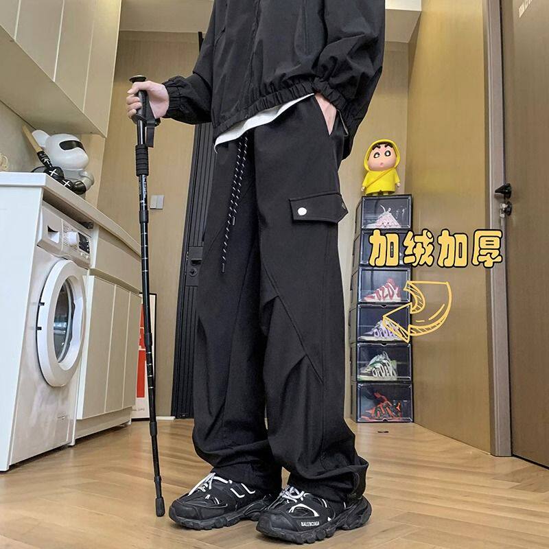 1506/QRK200/P46秋冬季大码工装裤宽松直筒休闲运动长裤2,男装工装外套,星座1506
