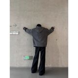 1506/QL1080/P62连帽开衫毛衣慵懒风韩系男装秋季外套针织上衣1，男装针织衫/毛衣，星座1506