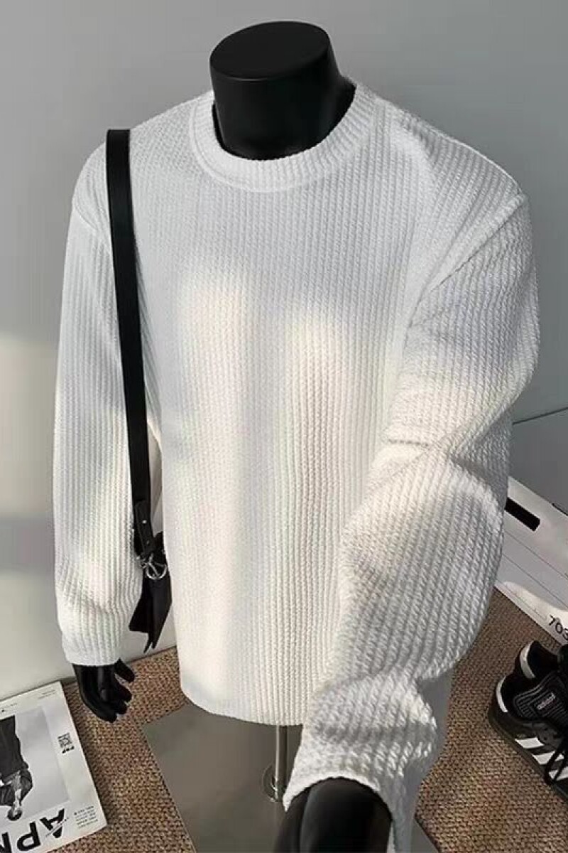 1506/QD6480/P35重磅设计感皱长袖男休闲韩版条纹打底衫上衣1,男装T恤,星座1506