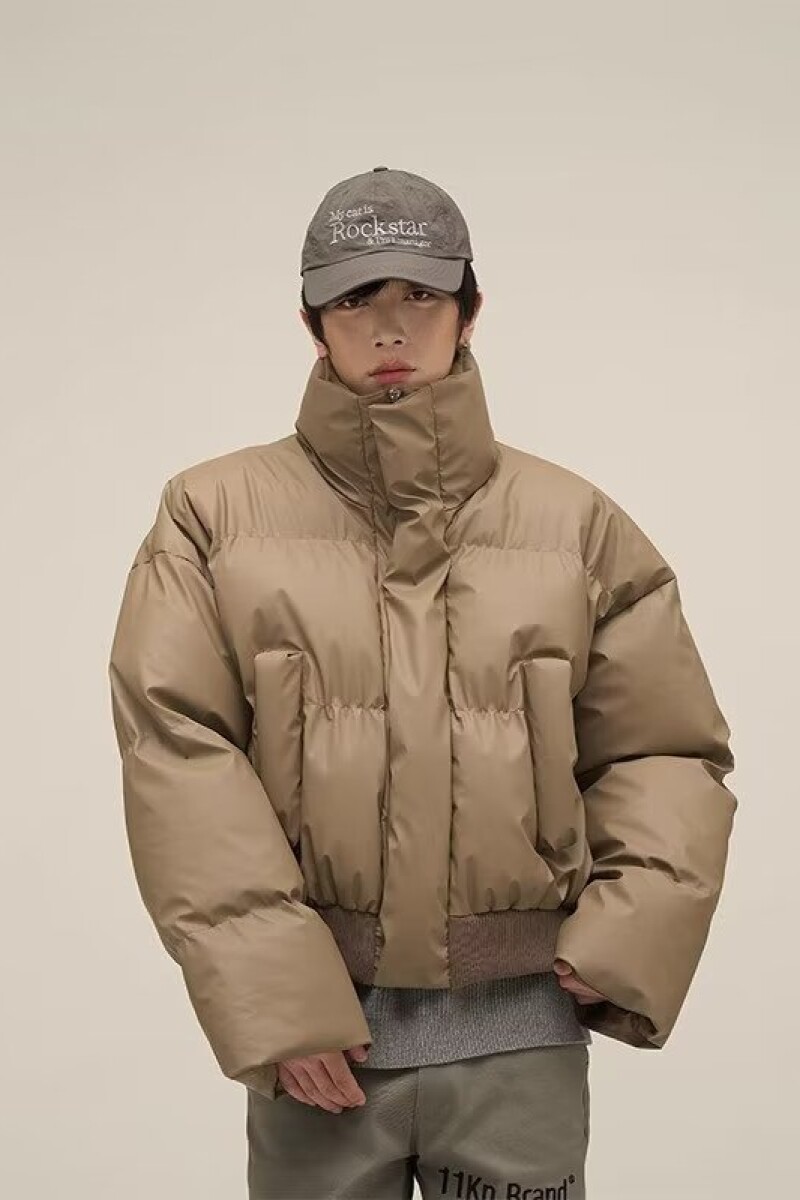 1506/MY410/P58冬季韩版立领宽松显瘦羽绒棉服短款情侣外套PU棉衣,男装棉衣,星座1506