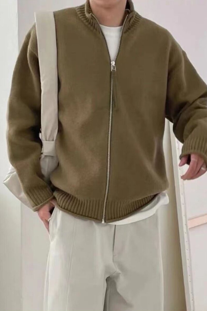 1506/Q5040/P58立领针织开衫外套男士春秋冬季,女装短外套,星座1506