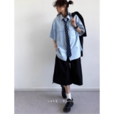 1506/QC1500/P36复古衬衫男夏装宽松趣味新款男装上衣外穿，男装衬衫，星座1506