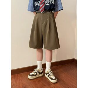 1506/Q3430/P36夏季美式短裤男潮牌小众宽松大码运动休闲五分裤子图片
