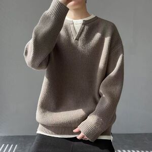 1506/QYM2030/P60美式复古新款破洞流苏针织衫高级感小众外套1图片