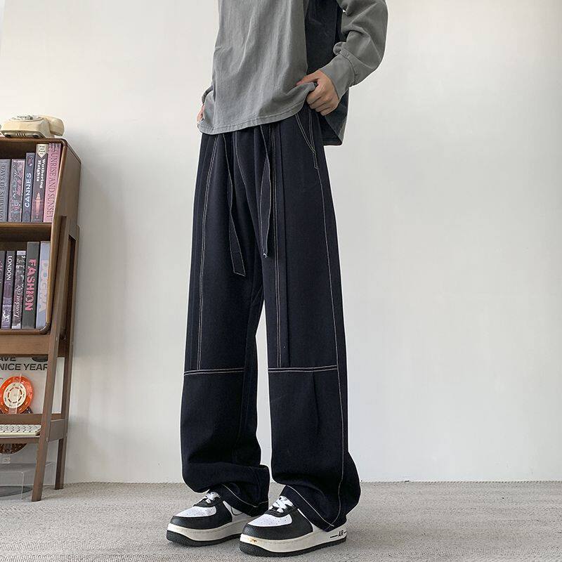 1506/QM88030/P70潮牌美式复古高级感直筒休闲裤男士2,男装休闲裤,星座1506