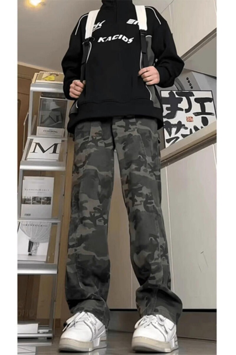 1506/QGT8020/P45新款美式高街潮牌水洗痞帅宽松直筒休闲长裤1,男装休闲裤,星座1506