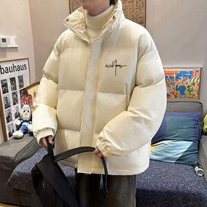 1506/QY2900/P63潮牌冬季痞帅高街保暖轻薄棉服男款外套2图片
