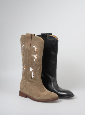 【大罗Daluo】时装靴X25252566-36跟高3.5cm半码拍大