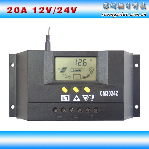 太阳能控制器CM30 20A 12V/24V LCD液晶界面 实时监控在类目 五金/工具, 太阳能电池, 太阳能充电器中 - 来自Buy2taobao.com提供专业的淘宝代购服务