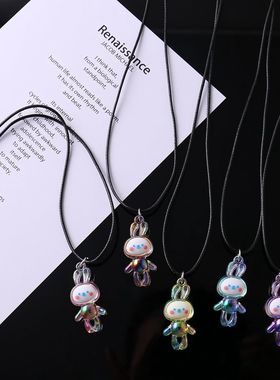 亚克力塑料儿童礼物项链吊坠饰品