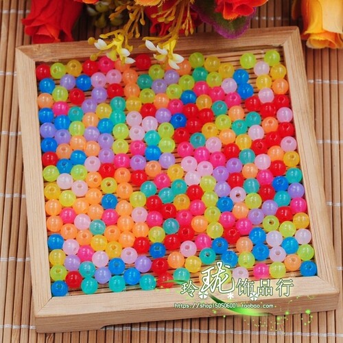 diy儿童手工项链玩具珠子